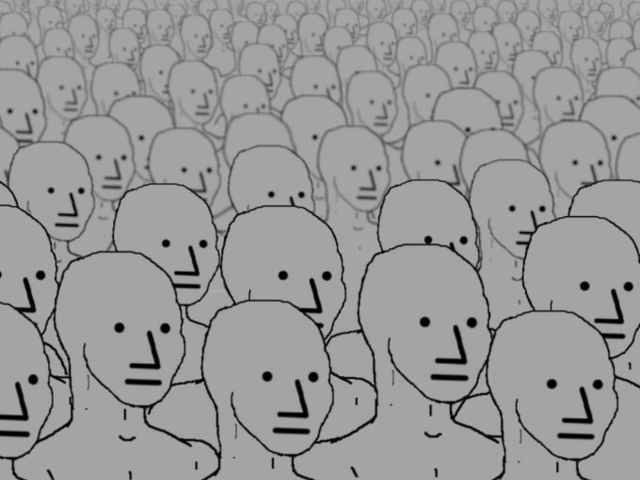 Wojak npc army — Wojak meme