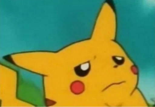 Sad pikachu Cali Pack 3 sticker — Sticker Packs meme