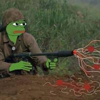Pepe spagetti gun — Pepe meme
