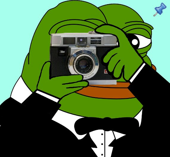 Pepe snaps photo cringe — Pepe meme
