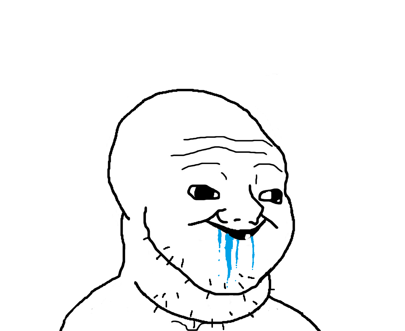 Wojak brainlet — Wojak meme