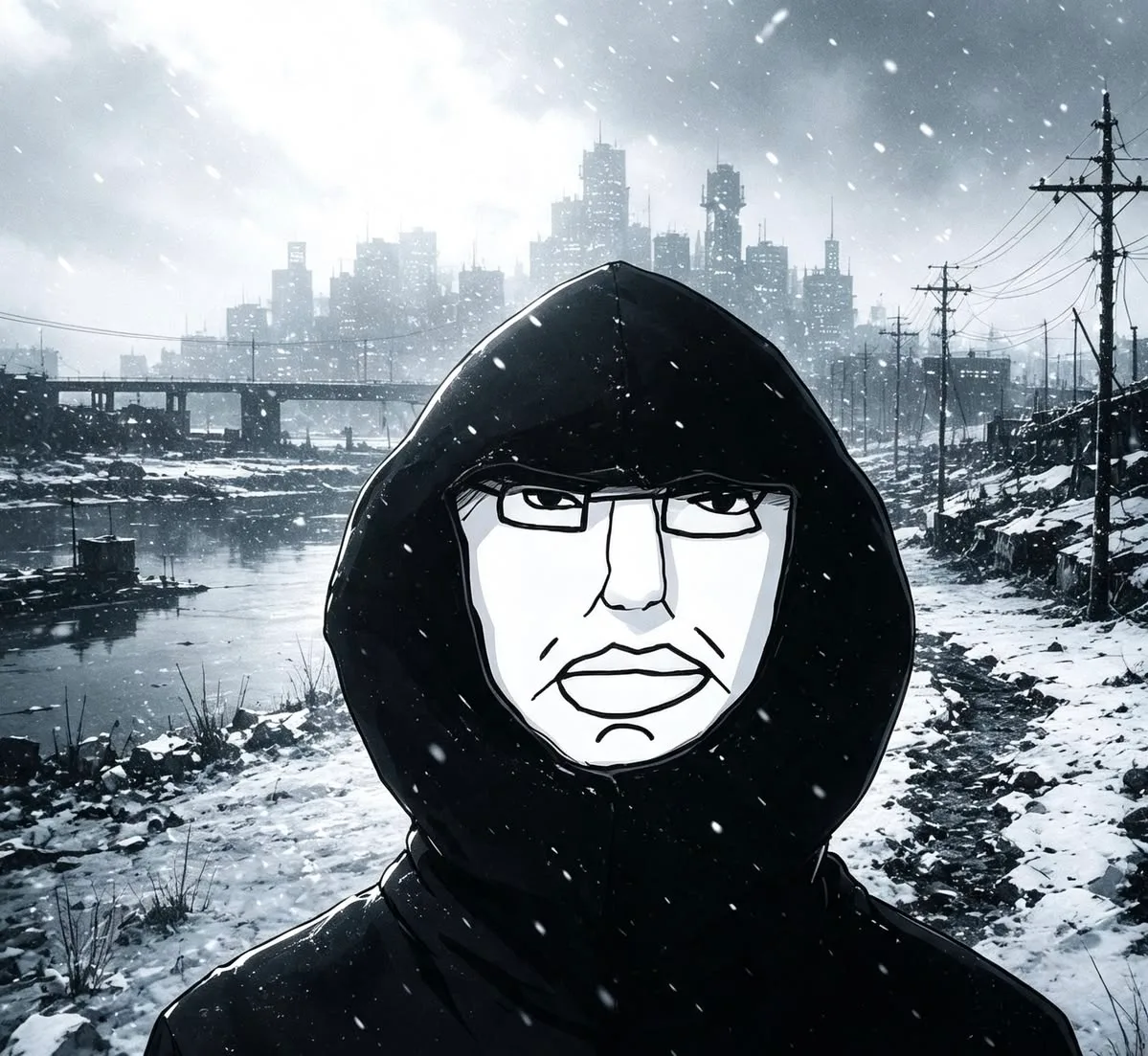 Walk chud — Wojak meme