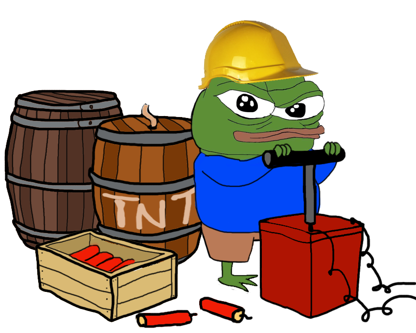 Pepe tnt — Pepe meme