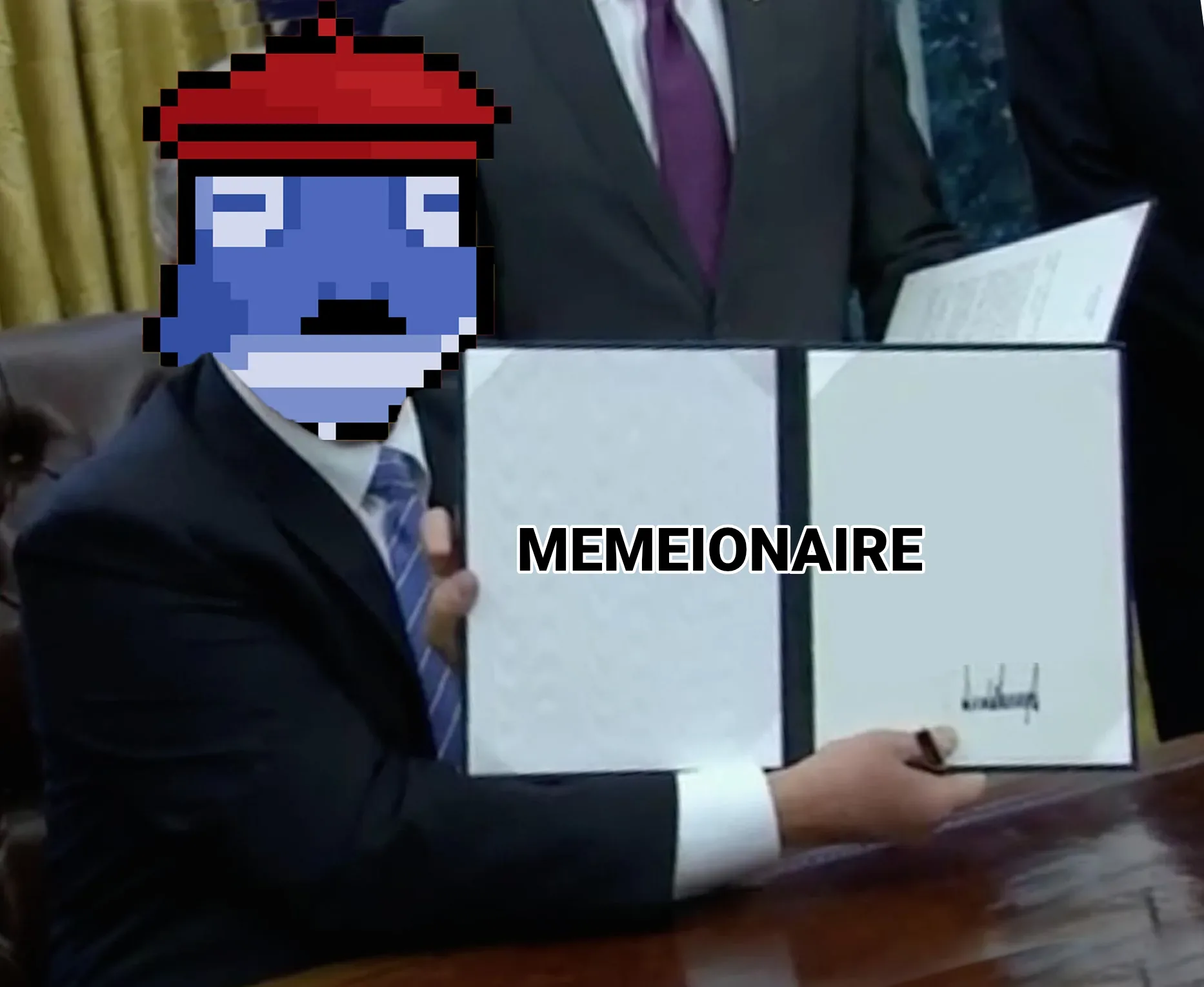 Contract frog memeionaire — Memes meme