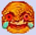 Distorted angry emoji — Reaction meme
