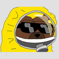 Bobo hazmat suit sunglasses — Bobo meme