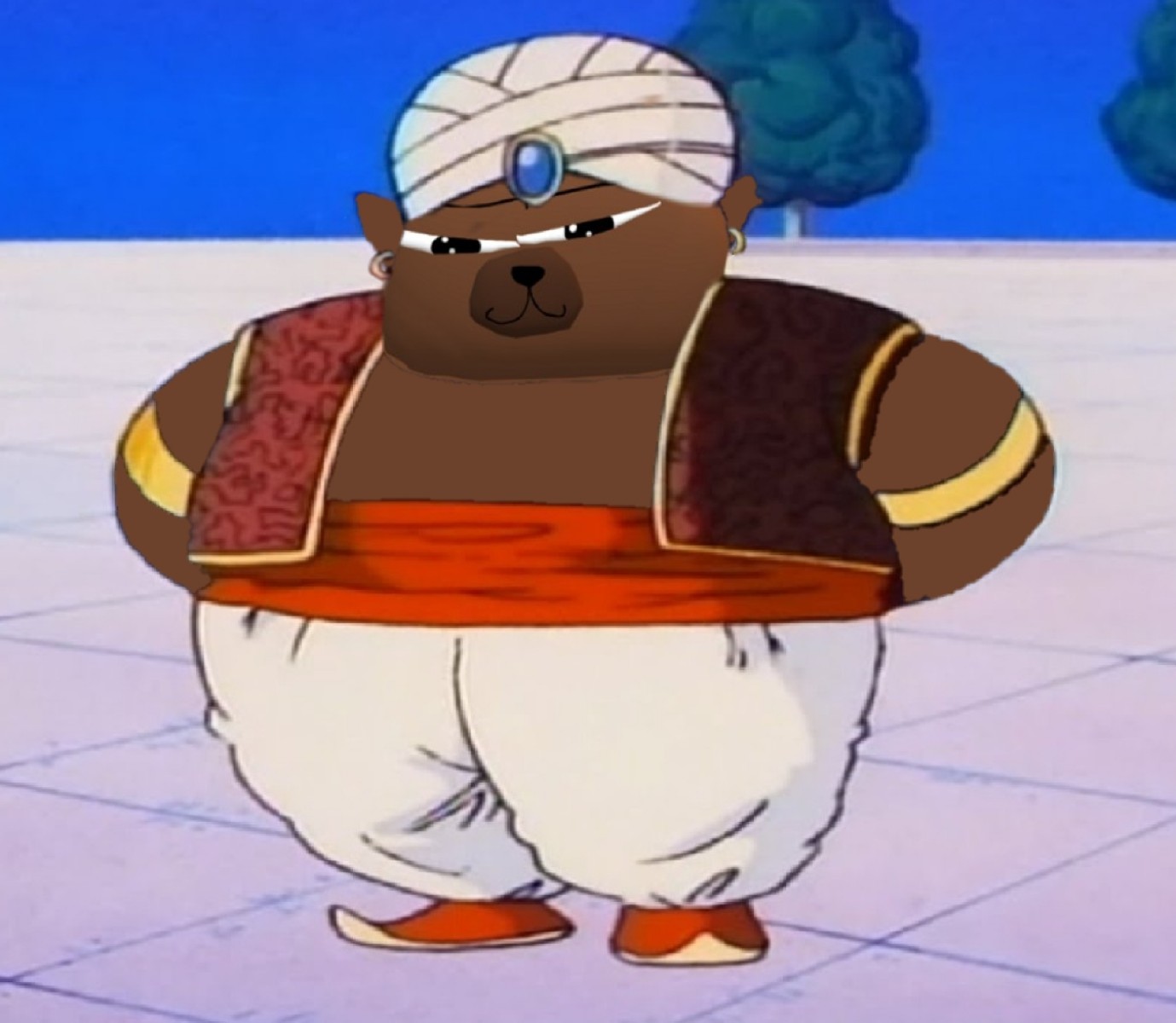 Bobo fat dbz character — Bobo meme