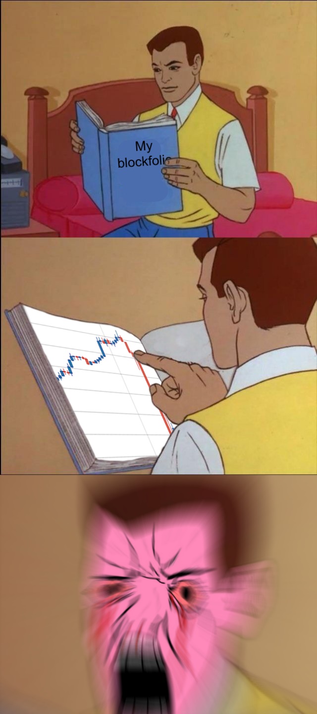 Reading crypto book — Reaction meme