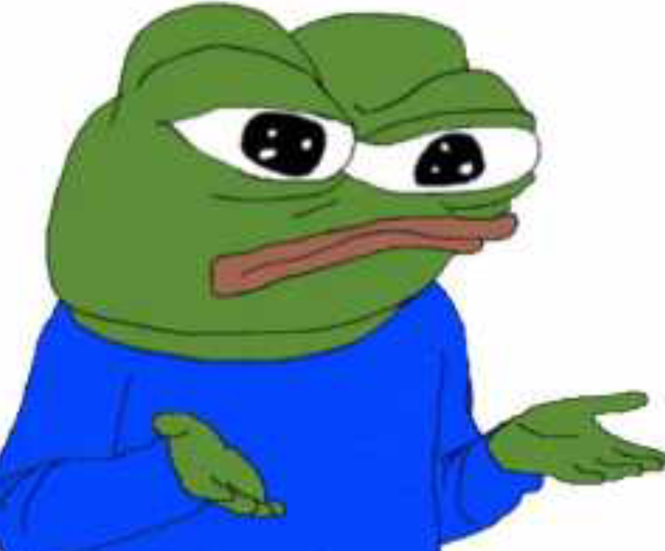 Pepe angry doesnt understand — Pepe meme
