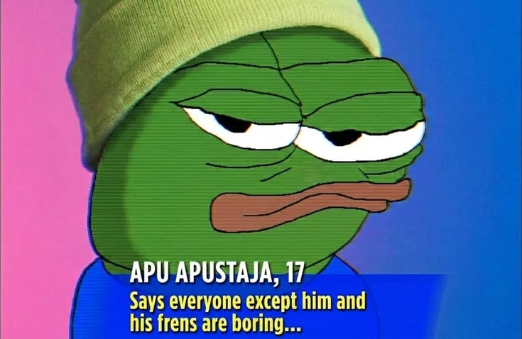 Weird fren — Apu meme