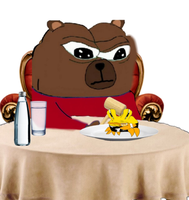 Bobo eating snib crab — Bobo meme