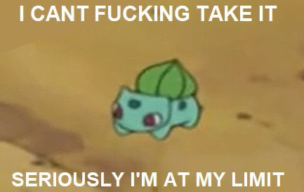 At my limit — Reaction meme