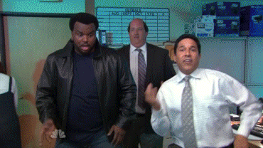 Dance Party at The Office — Reaction meme