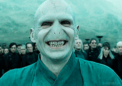 Voldemort Smiling — Reaction meme