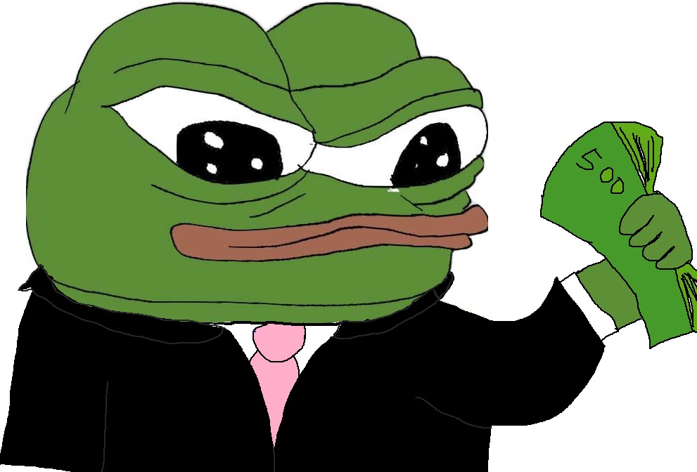 Pepe suit cash — Pepe meme