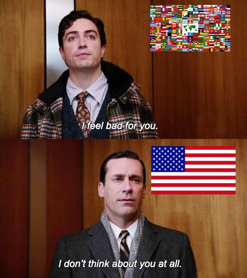 American superiority — Reaction meme