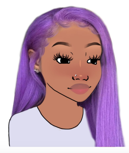 Wojak black girl pink hair — Wojak meme