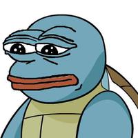Pepe sad squirtle — Pepe meme