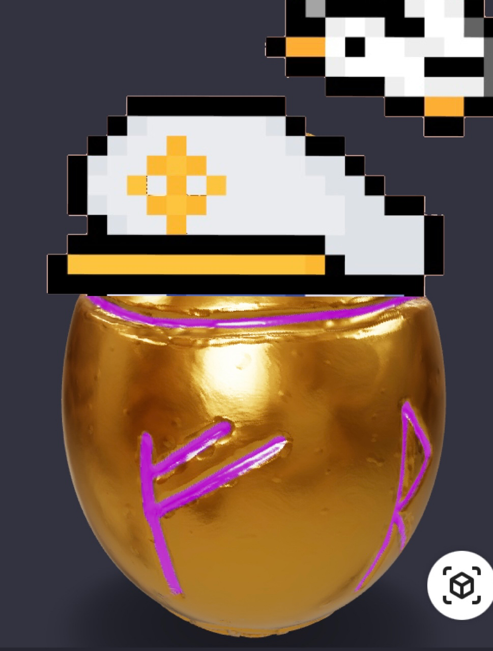 Admiral Egg — Twetch meme