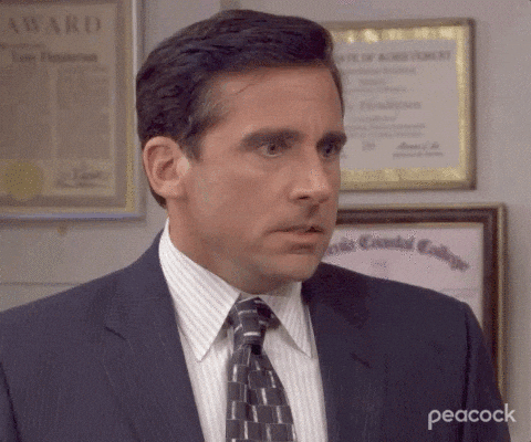 Steve Carell No God Please No — Reaction meme