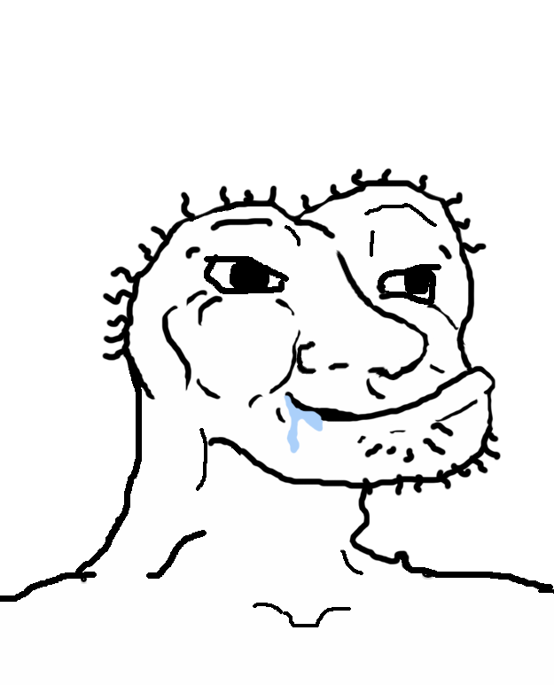 Brainlet sack head — Brainlet meme