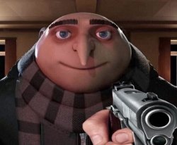 Gru Gun meme template — Templates meme