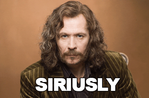 Sirius Black Siriusly — Reaction meme