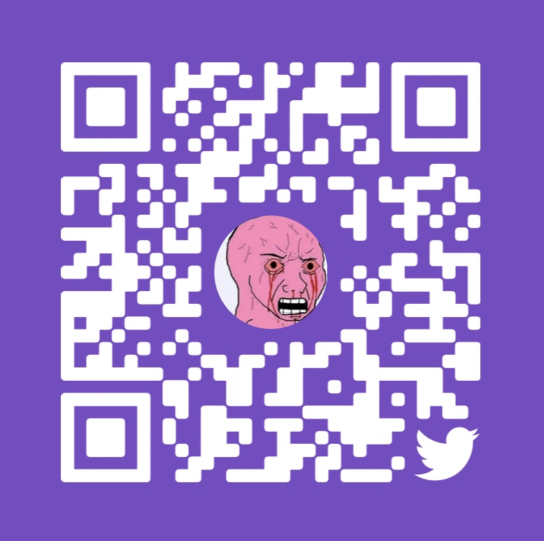 Pink wojak qr — Wojak meme