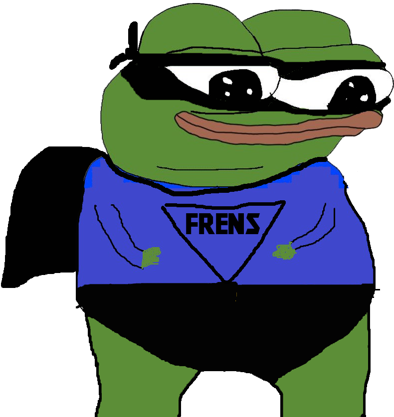Pepe frens superhero — Pepe meme