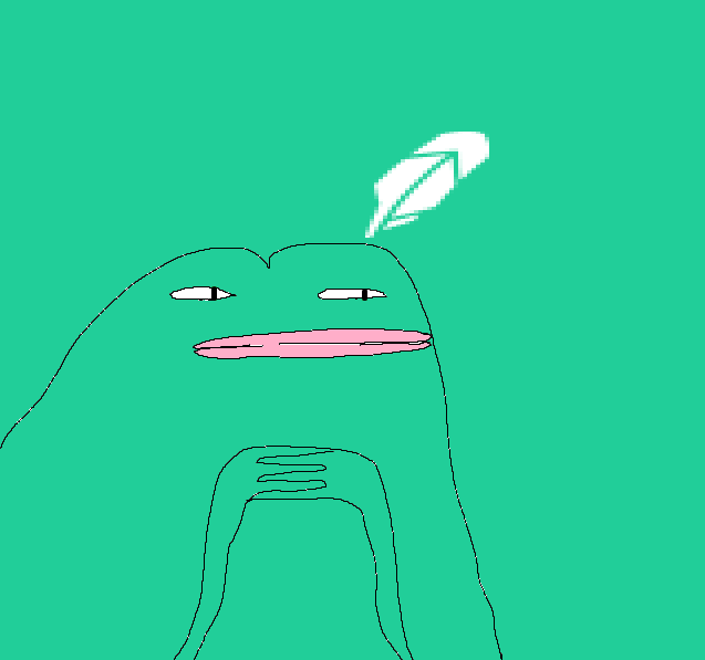 Pepe robinhood thinking — Pepe meme