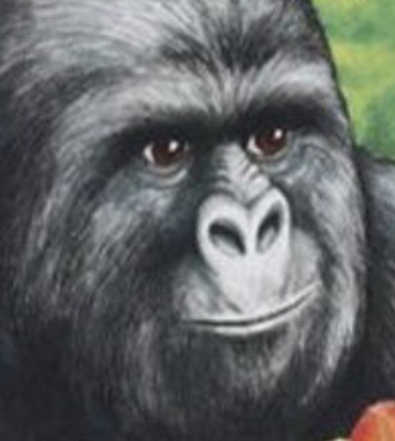 Jimmies rustled gorilla — Reaction meme