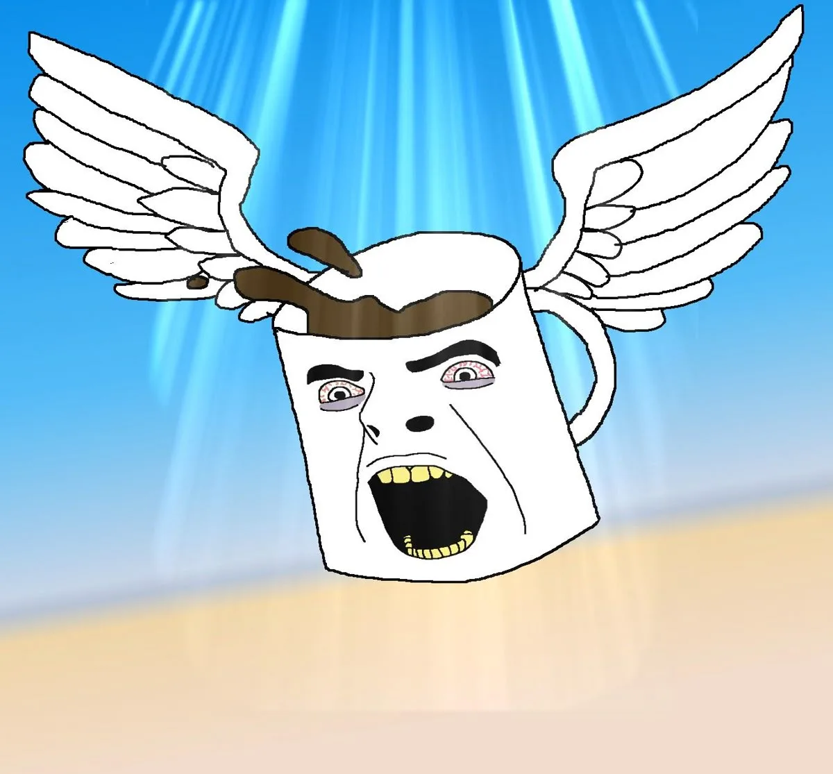 Coffee — Wojak meme