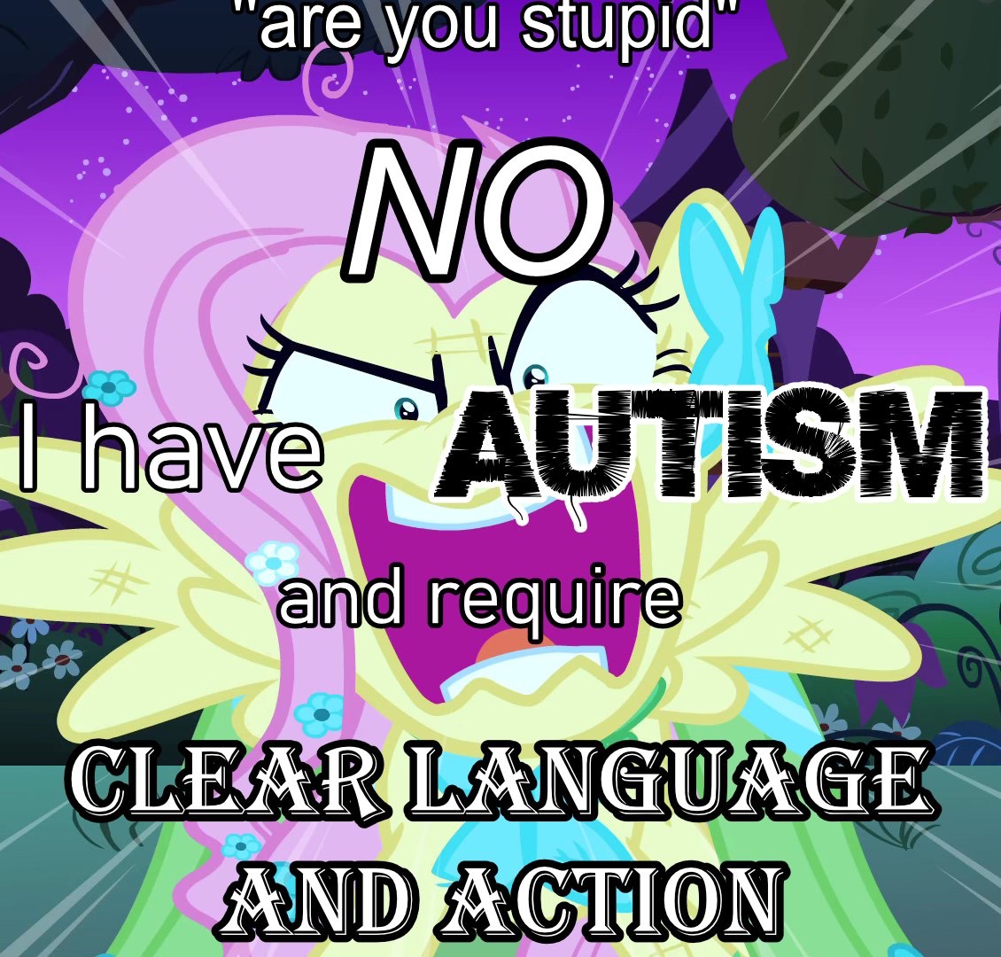 I HAVE AUTISM — Reaction meme