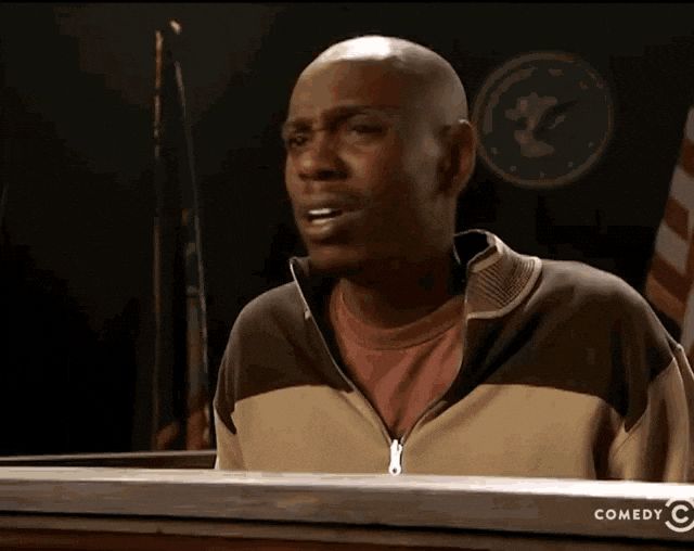 Dave Chapelle Huh? — Reaction meme
