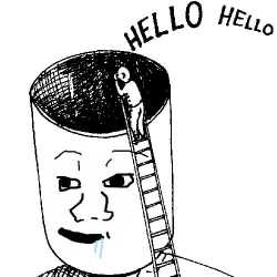 Brainlet echo — Brainlet meme