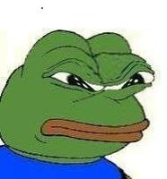 Pepe angry bad photoshop — Pepe meme