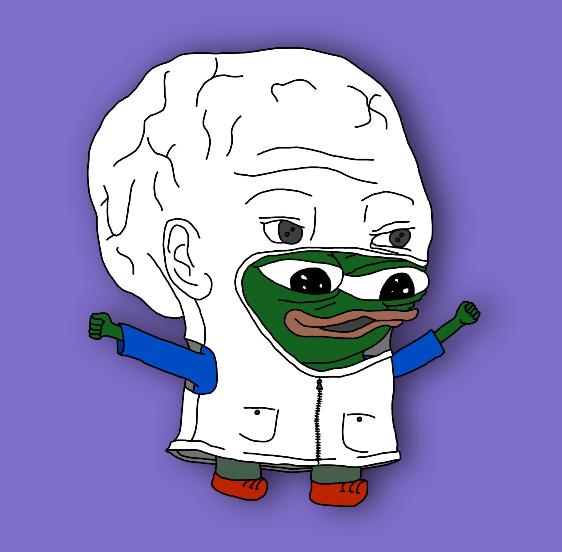 Pepe wojak suit — Pepe meme