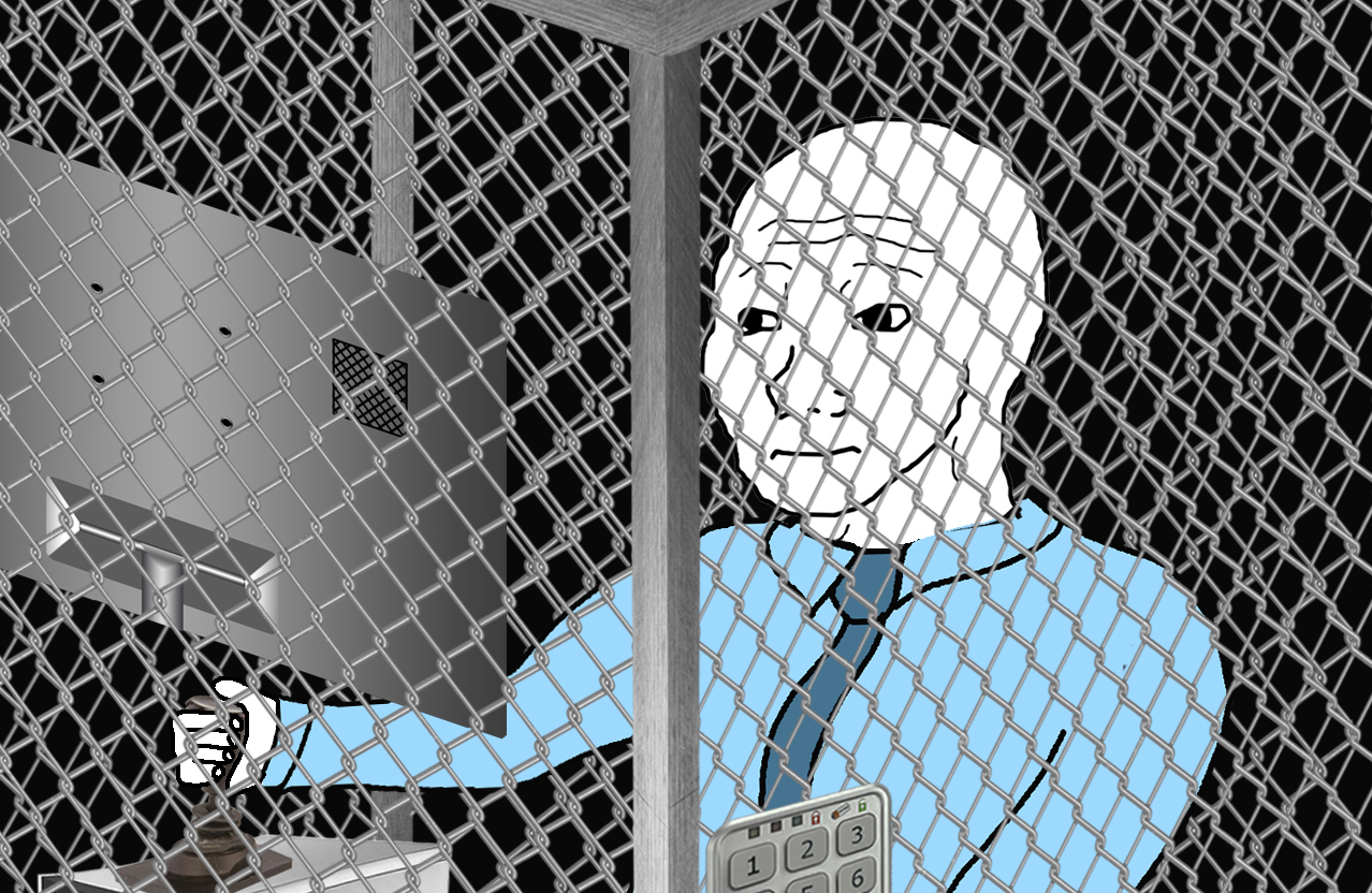 Wojak wage cage — Wojak meme