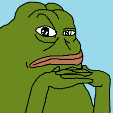 Pepe suprised — Pepe meme