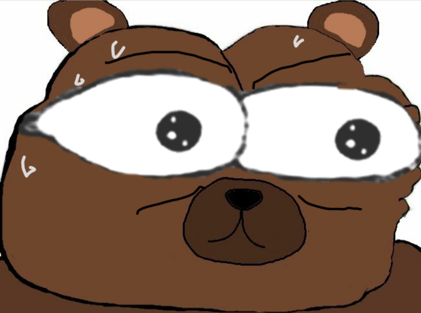 Bobo scared — Bobo meme