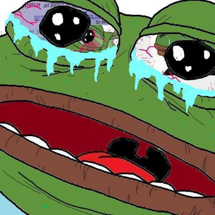 Pepe long face crying — Pepe meme