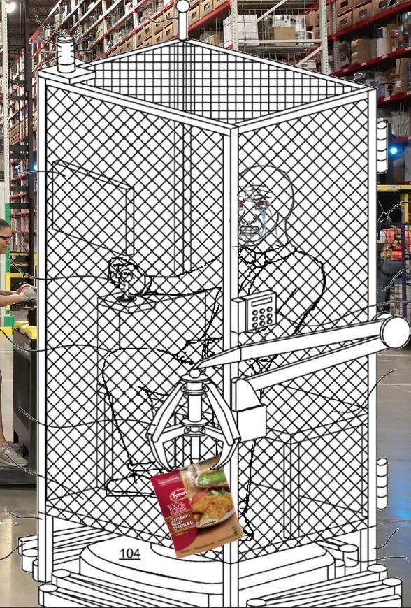Wojak wage cage amazon warehouse — Wojak meme