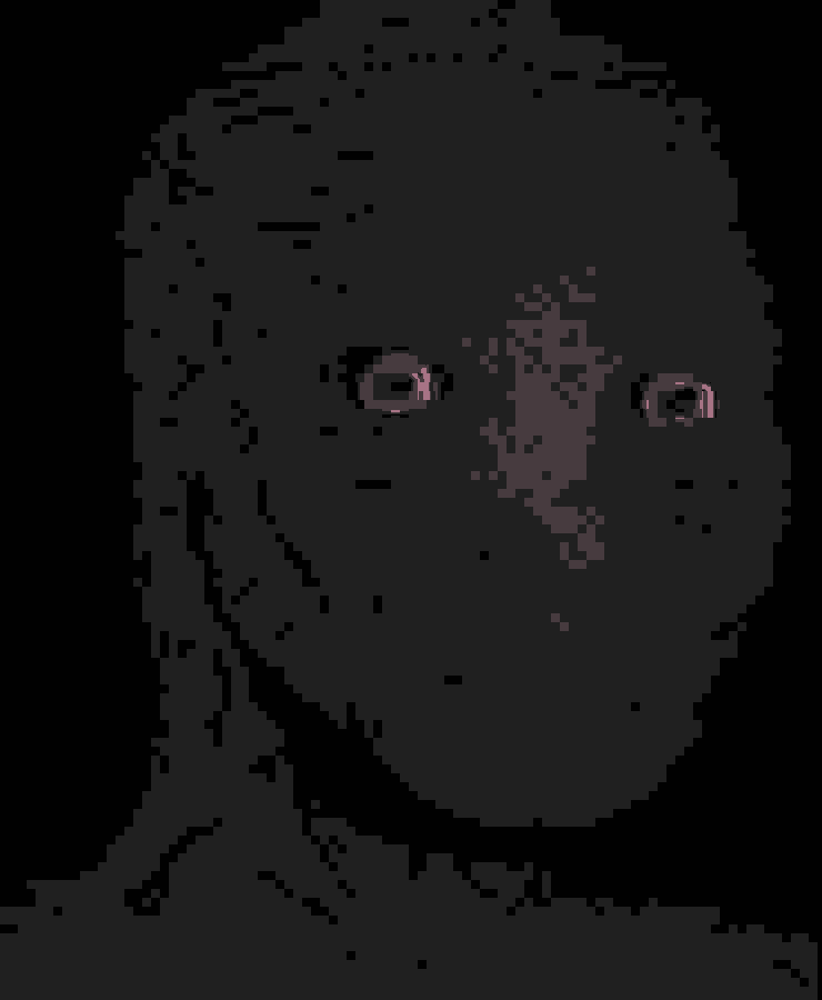 Dark wojak glitch — Wojak meme