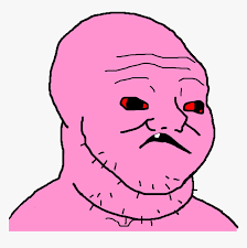 Brainlet fat pink — Brainlet meme