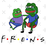 Pepe frens friends logo — Pepe meme