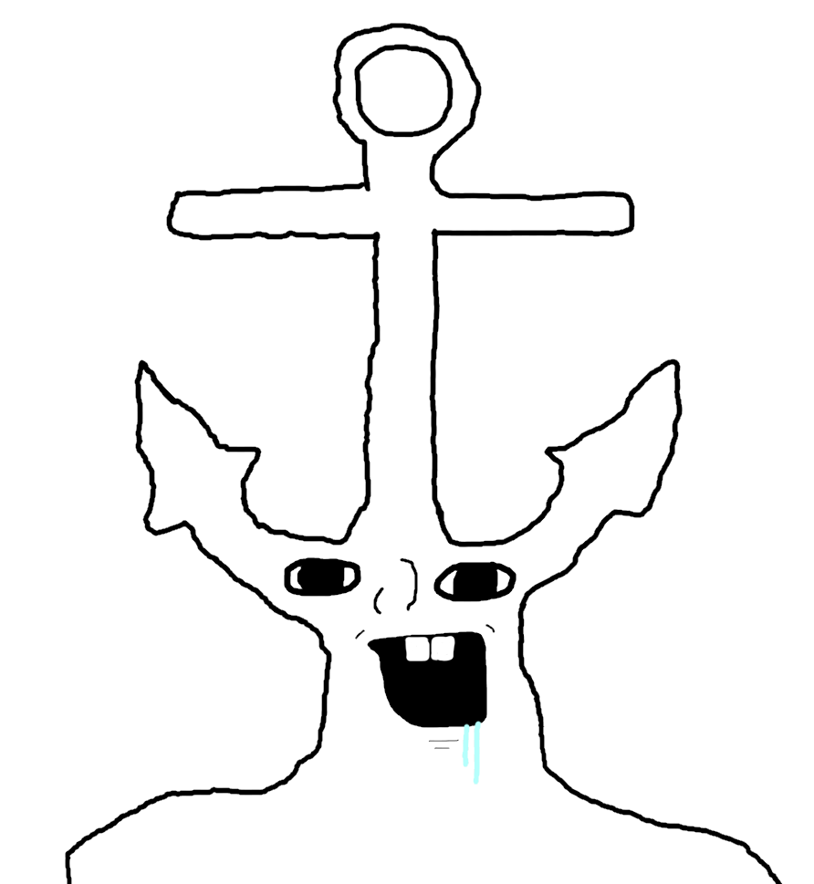 Brainlet anchor brain — Brainlet meme