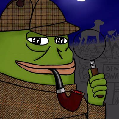 Pepe sherlock holmes hounds of baskervilles — Pepe meme