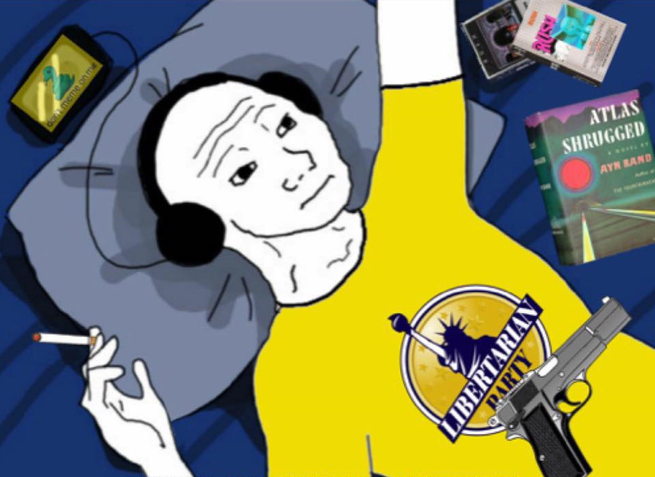 Wojak libertarian — Wojak meme