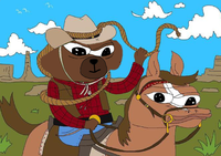 Bobo riding horse — Bobo meme