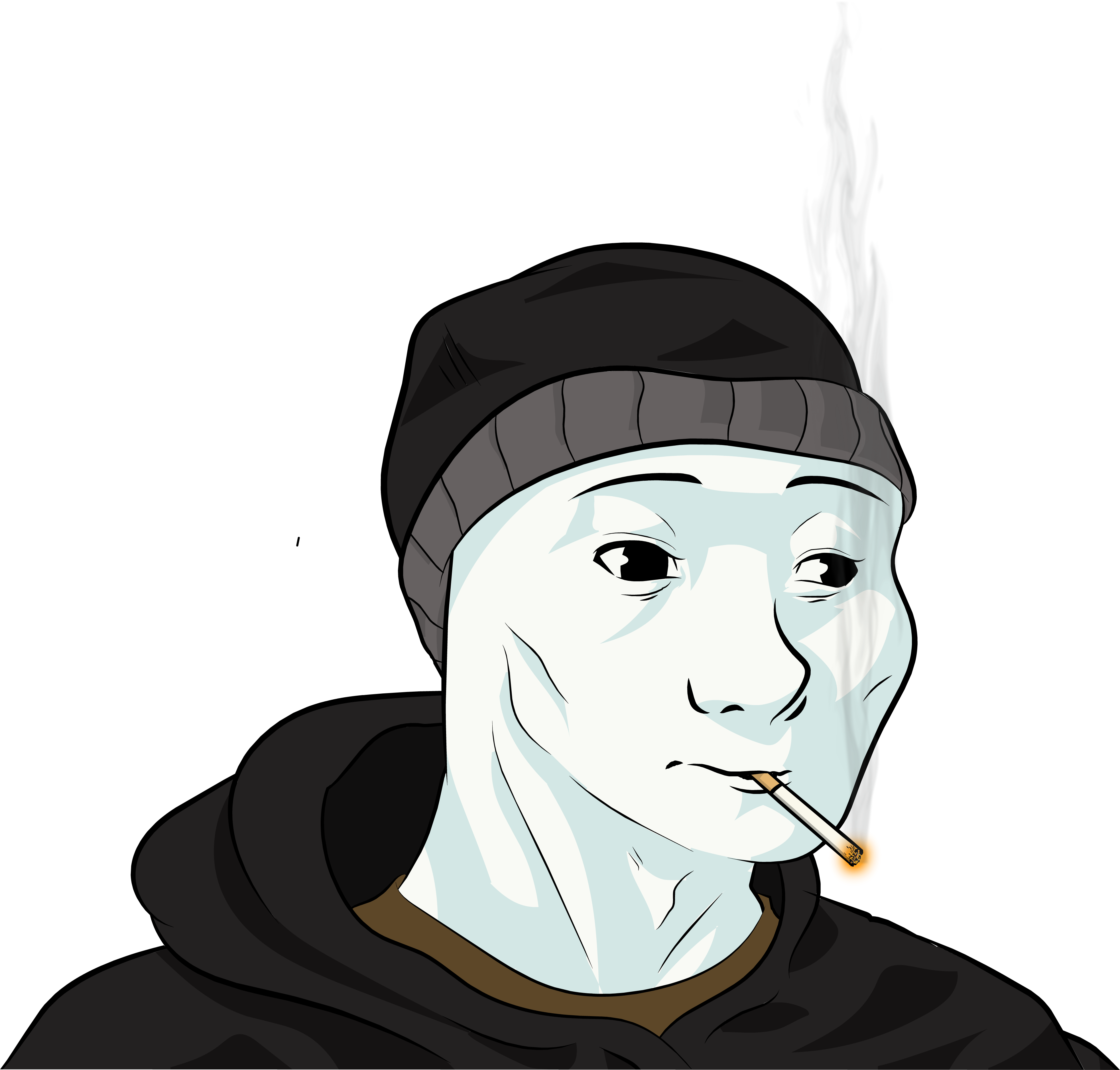 Nujak doomer — Wojak meme